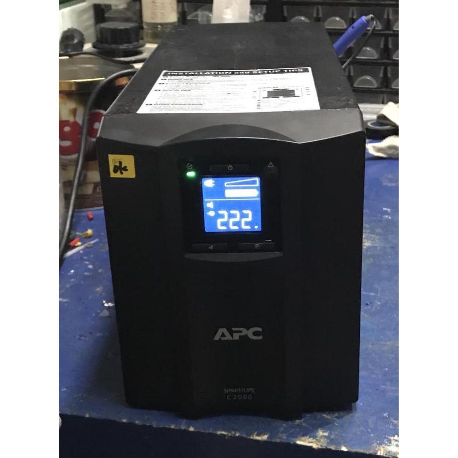 Ups Modif Apc 2000Va Digital display