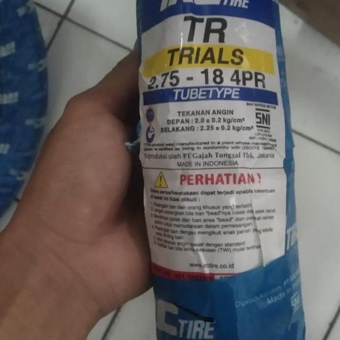 BAN LUAR 275 18 TRIAL IRC READY