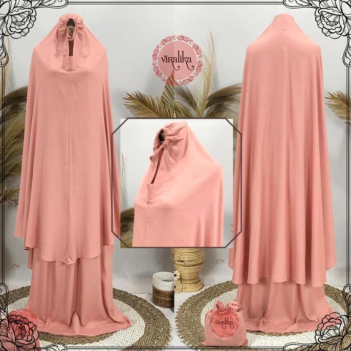 Mukena dewasa / Mukenah dewasa katun rayon polos / Mukena rayon