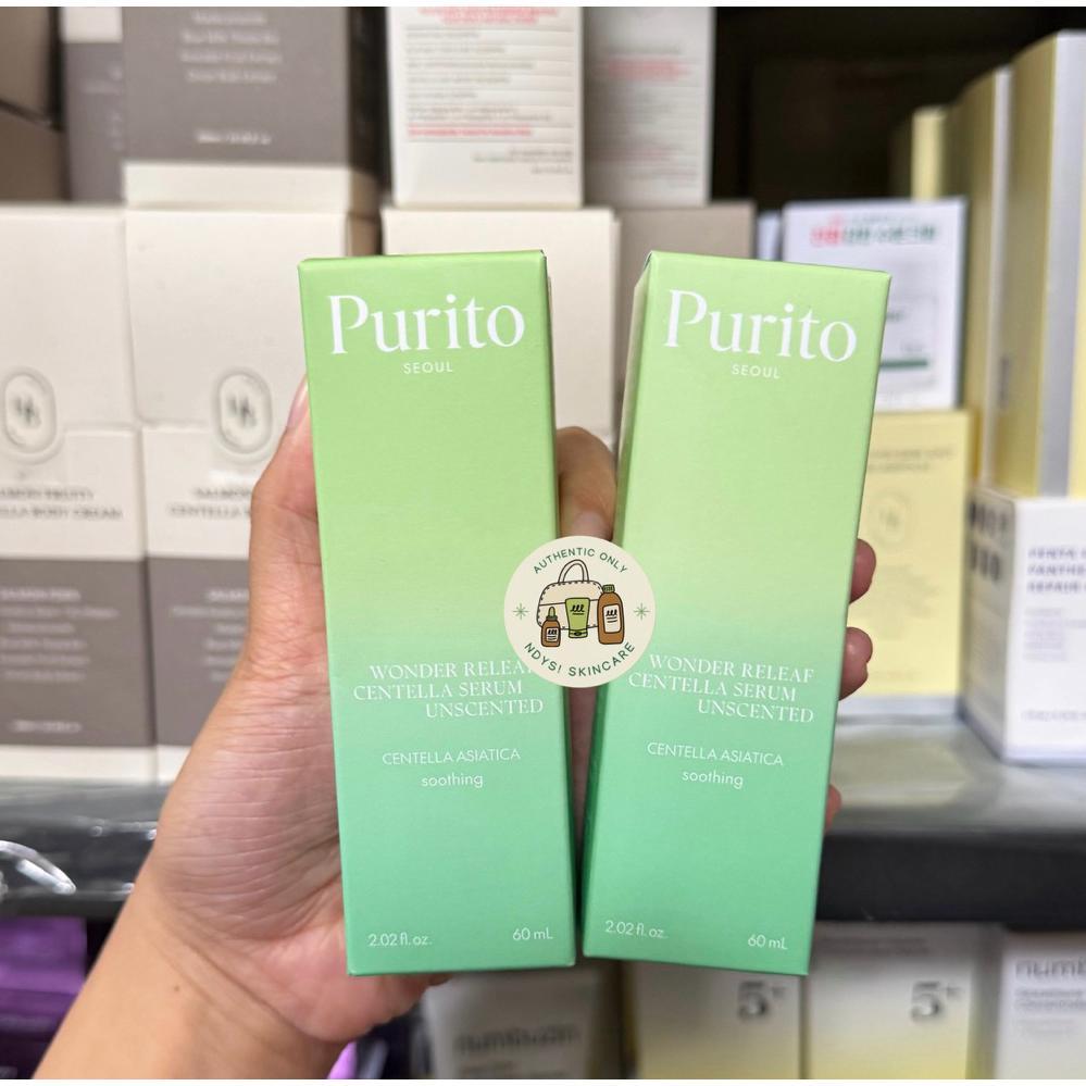 Ready New Packaging purito Centella Unscented Serum 60ml / Buffet serum