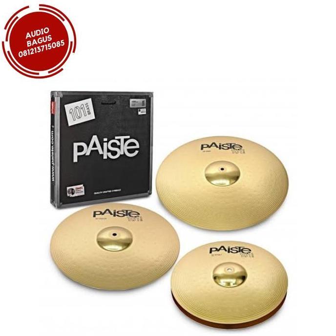 Murah Paiste 101 Simbal Brass / Drum Cymbal Set Paiste101 Original