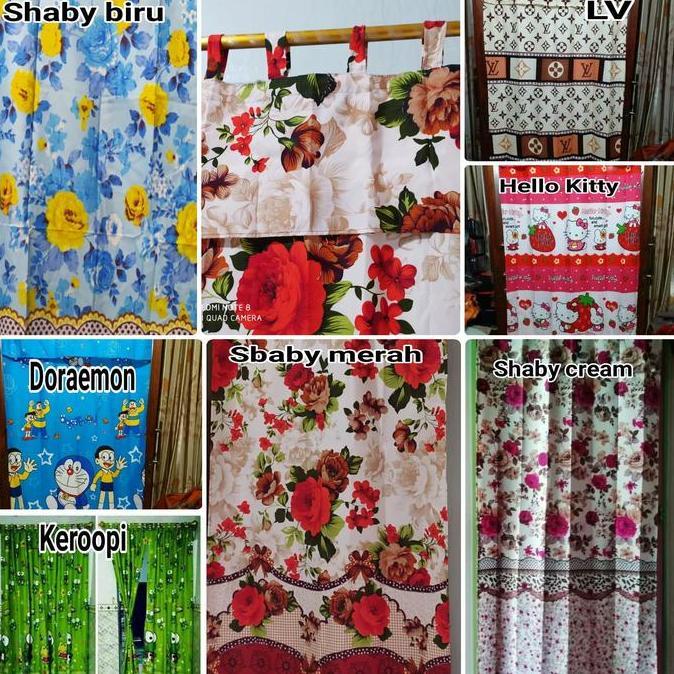 Hordeng pintu HelloKitty gorden pintu HelloKitty