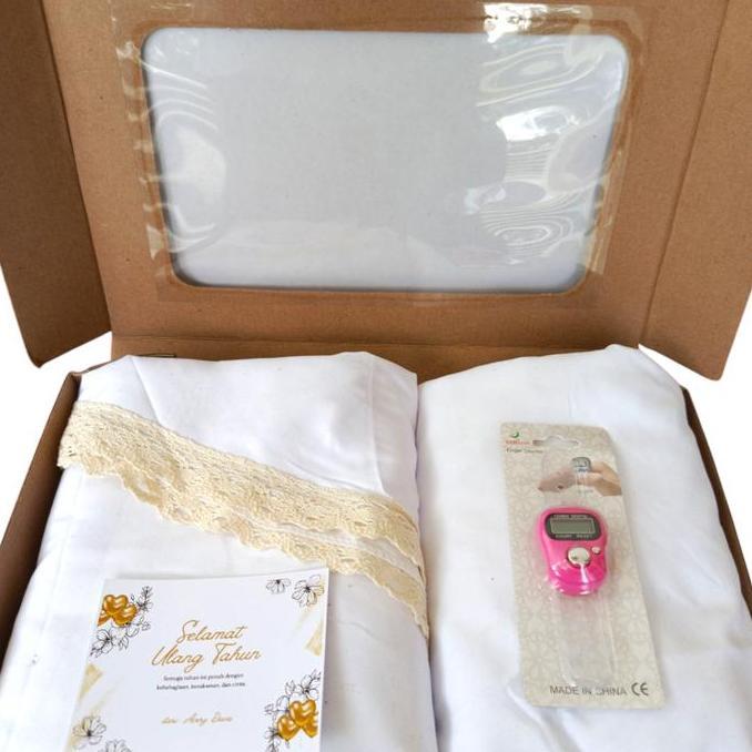 Hampers Mukena Dewasa / Mukenah Rayon Viscose / Kado Ulang Tahun Pacar Cewek / Gift Ramadhan / Kado 