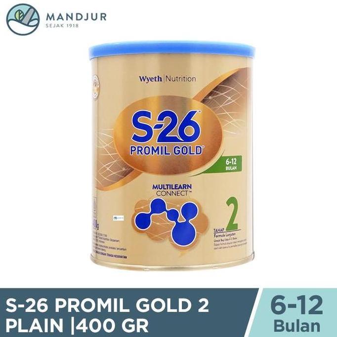 S-26 Promil Gold 2 400 gr - Susu Formula Bayi Lanjutan