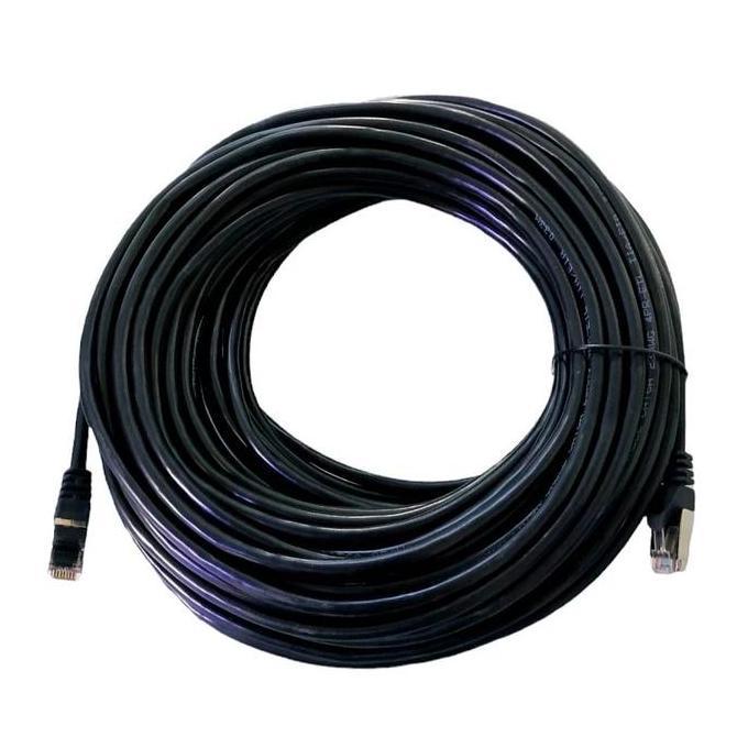 Grosir Kabel Lan Rj45 Cat6A - 50M / 60M / 70M / 80M / 100M Meter - Nyk Outdoor Ftp Cat 6A Internet E