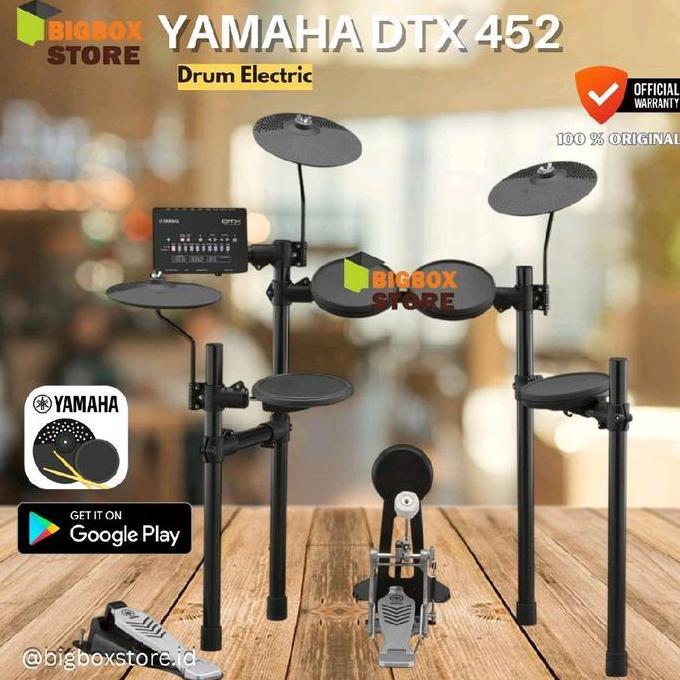 Promo Yamaha Dtx 452K / Yamaha  Drum 452K / Elektrik  Drums Set Dtx-452K