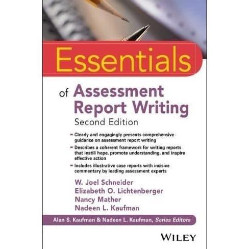Essentials Essentials of Psychological Assessment