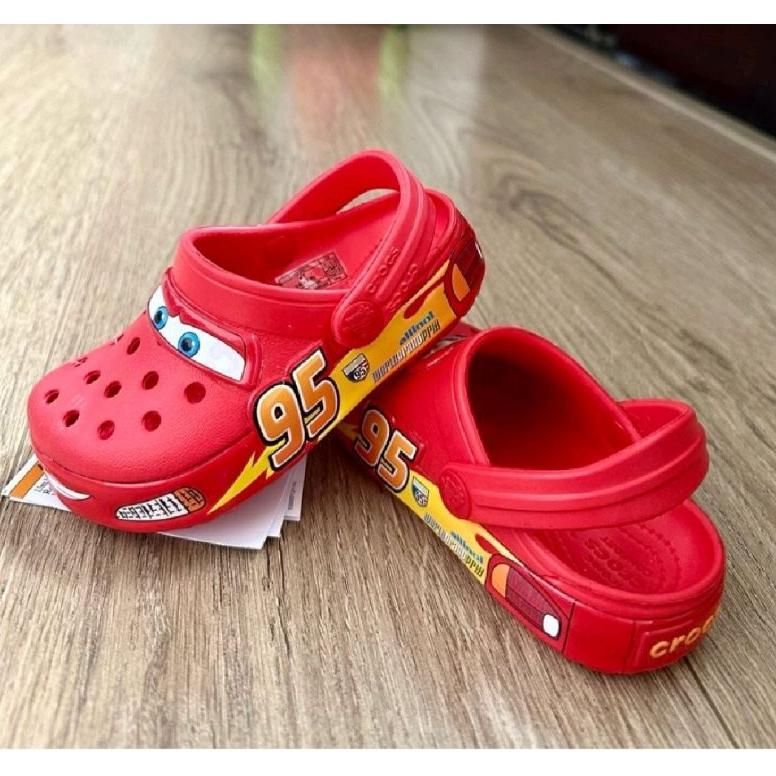 bestpromo crocs cars mquin led / sandal anak cars lampu / sandal anak anak