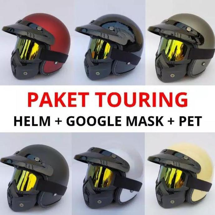 helm bogo retro google mask