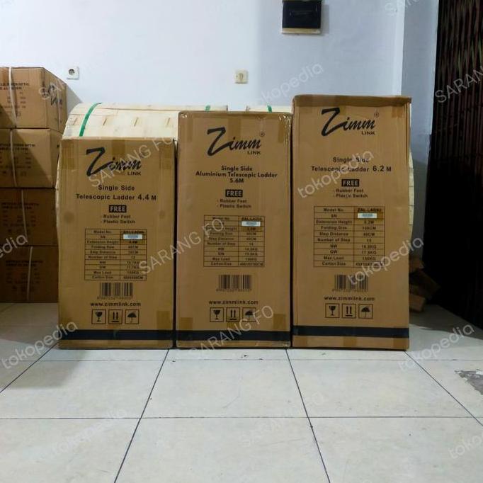 New Tangga Telescopic Zimmlink 4,4 meter Produk HH QUALITY