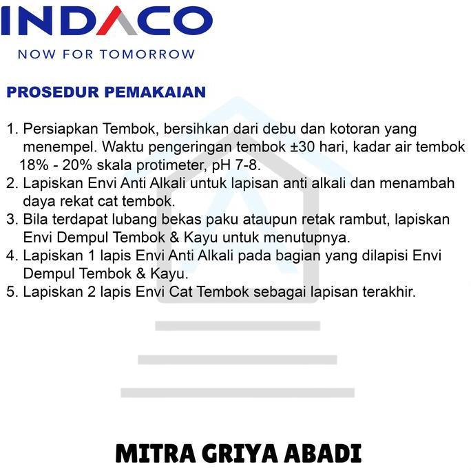 Cat Tembok Eksterior dan Interior Envi 25Kg Indaco Hal 1