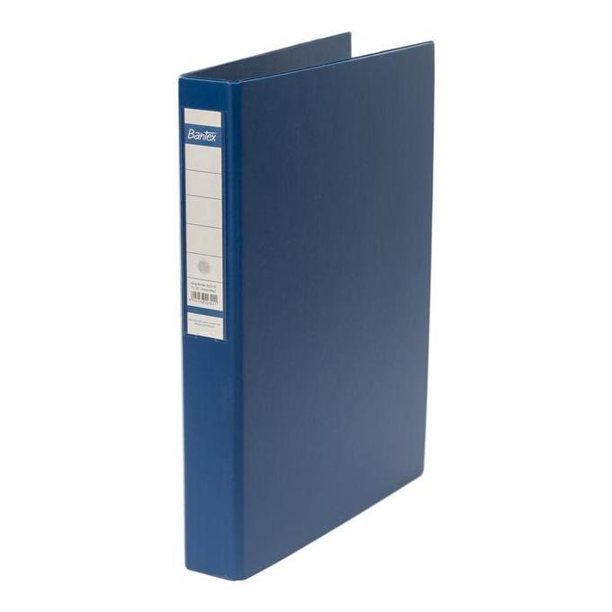 Bantex Ring Binder 2 Ring D 25mm Folio Blue 8223 01