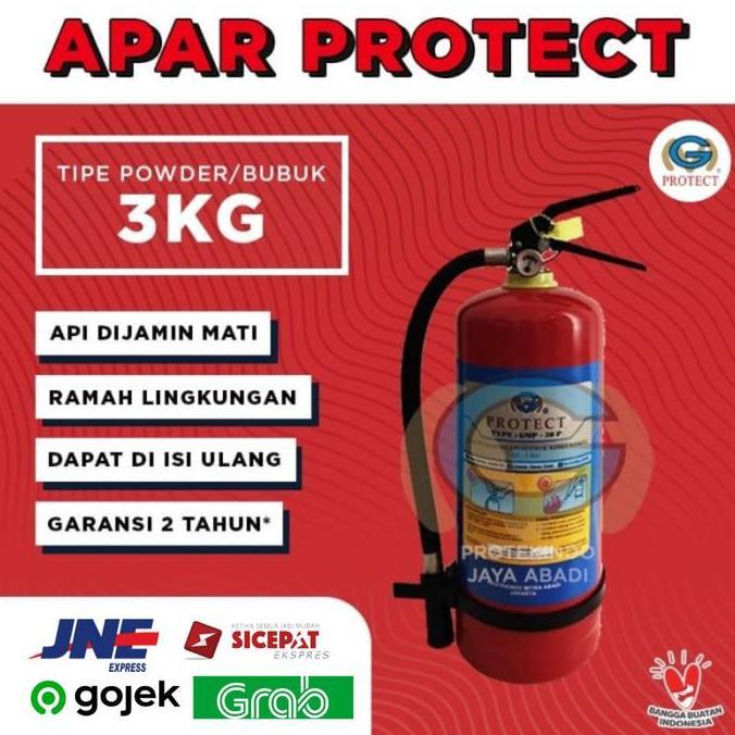 APAR 3kg PROTECT / APAR Powder 3 kg / Alat Pemadam Api / Tabung APAR