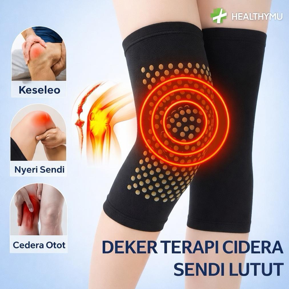 SEPASANG DEKER LUTUT ALAT MAGNETIK LUTUT PENGHILANG NYERI LUTUT DAN DENGKUL | Termurah