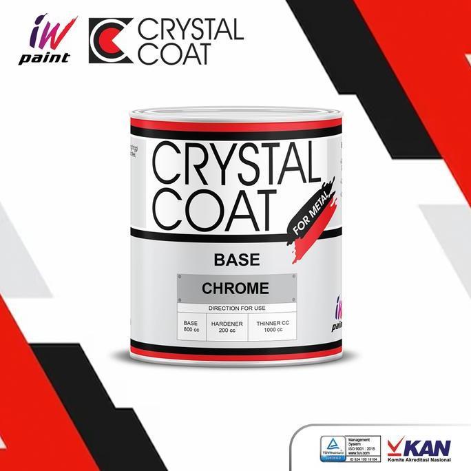 Cat Crystal Coat for Metal Chrome IW Paint alumunium Gold