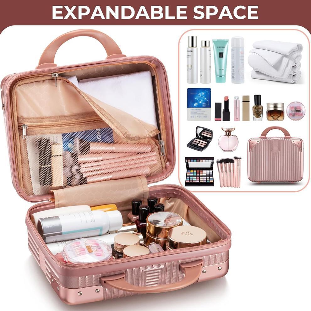 TERBARU Pololynix Tas Kosmetik Travel Koper 14 Inch Mini Kode Lock 3 Digit