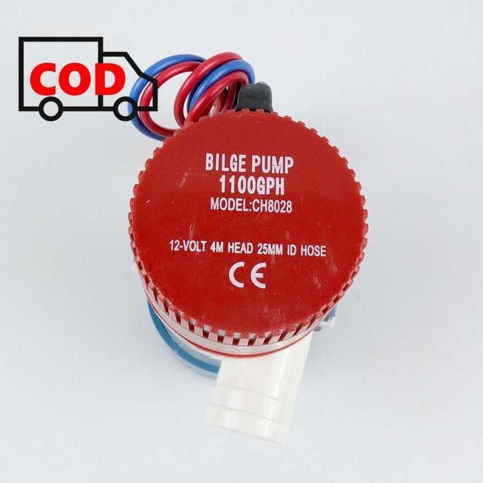 Termurah Pompa Air Submersible Under Water 1100Gph Bilge Pump Dc 12V Tekanan Tinggi Tenaga Aki Accu 