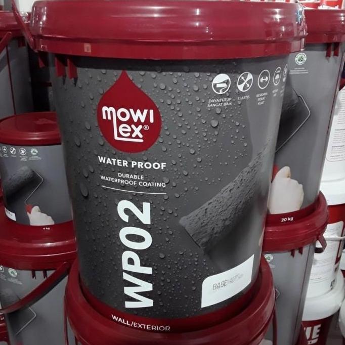 MOWILEX WP02 WATEROOFING PREMIUM/CAT ANTI BOCOR 20 KG - Merlin Grey