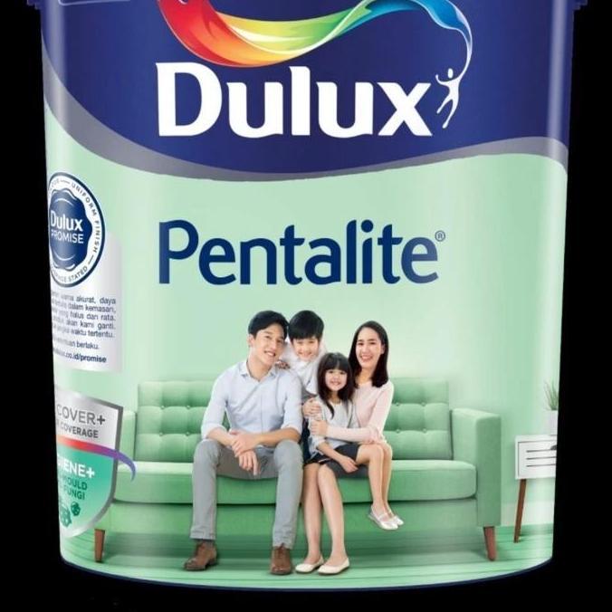 cat tembok interior Dulux pentalite antibac satin yellow 45503