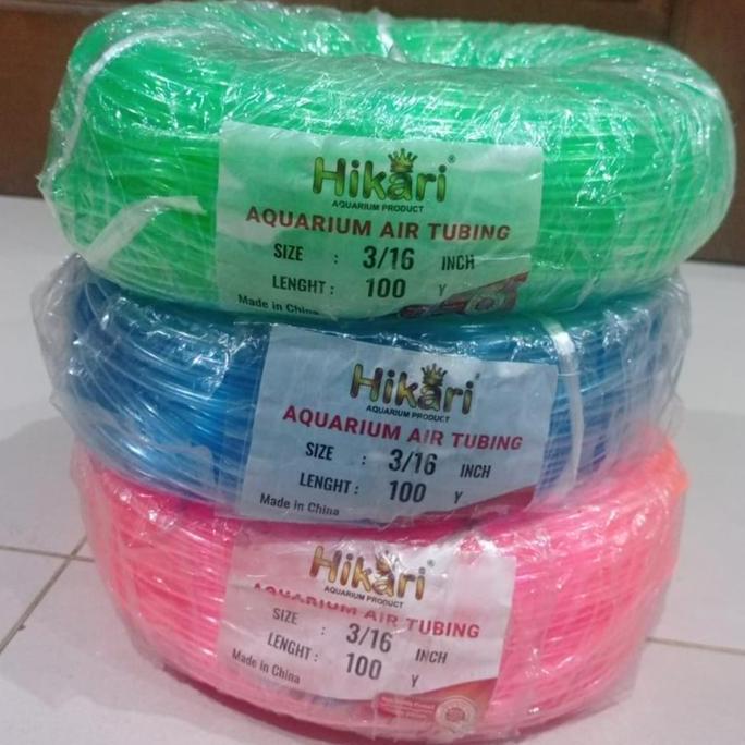 SELANG AERATOR 3/16" 1 ROLL SELANG AERATOR WARNA TRANSPARAN