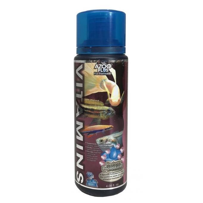 Azoo Plus Vitamin 120 ml Vitamin Ikan Hias Chana Koki Daya Tahan Ikan