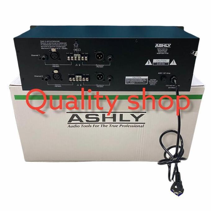 EQUALIZER ASHLY GQX-3102 made in usa baru