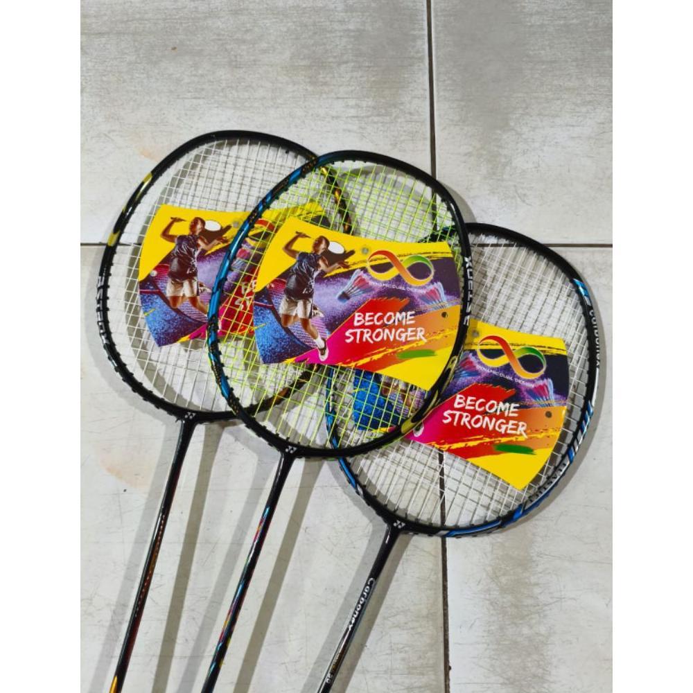 Cuci Gudang Raket Badminton Senyawa + Tas #