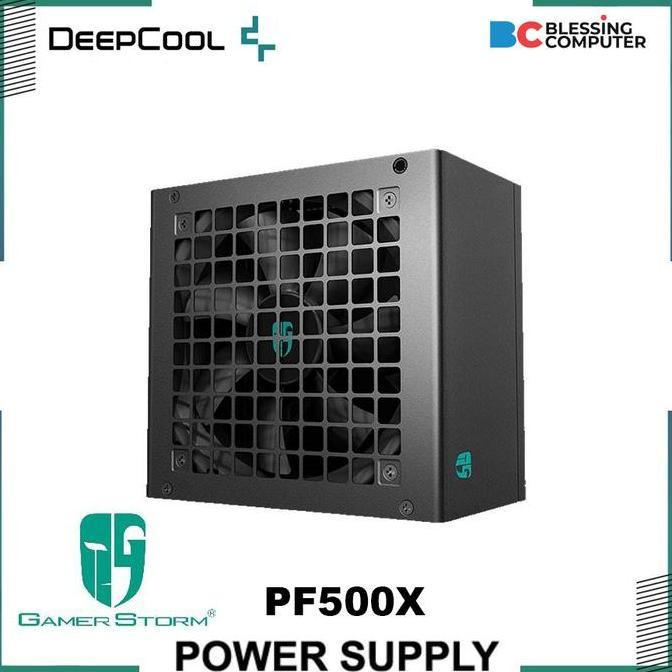 HARGA DISC - Power Supply DEEPCOOL GAMER STORM PF500X 500W 80+ 230V EU Bronze R-PF500X-HD0B-JGEU