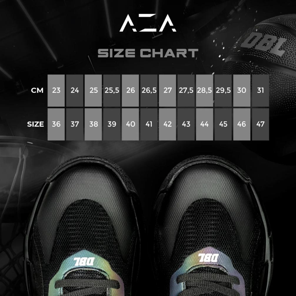 HOT SALE Dbl AZA Fundamental 3.0 Sepatu Basket Pria dan Wanita Allsuperstore