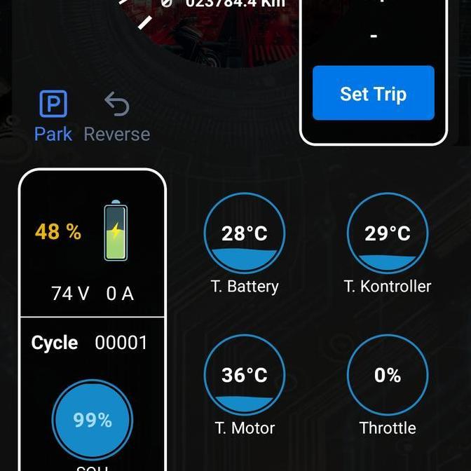 TERBARU - Baterai Gesits Original Battery 72V Motor Listrik
