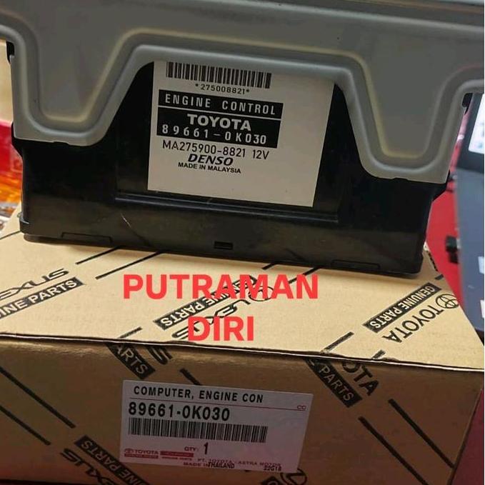Ecu Engine/Ecu Computer Toyota Hilux Bensin 89661-Ok030