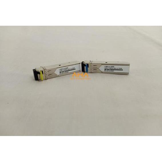 BEBAS ONGKIR - SFP BIDI LC 20km SFP BIDI SM LC 1.25G 20km for mikrotik BIDI SFP SM LC 1.25G Sepasang