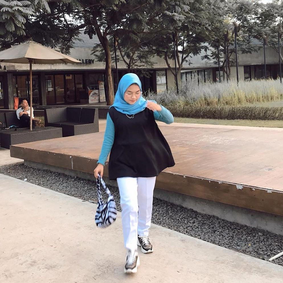 MURAH Inner Dalaman Blazer Outer LD 130cm 140cm - Atasan Wanita Blus Bumil Jumbo - Inner Oversize Hi