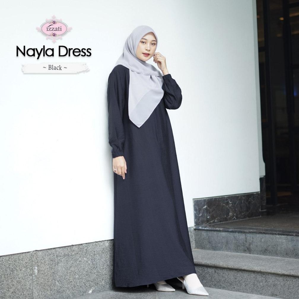 HOT PRODUCT GAMIS NAYLA DAILY SERIES BY IZZATI MUSLIMAH