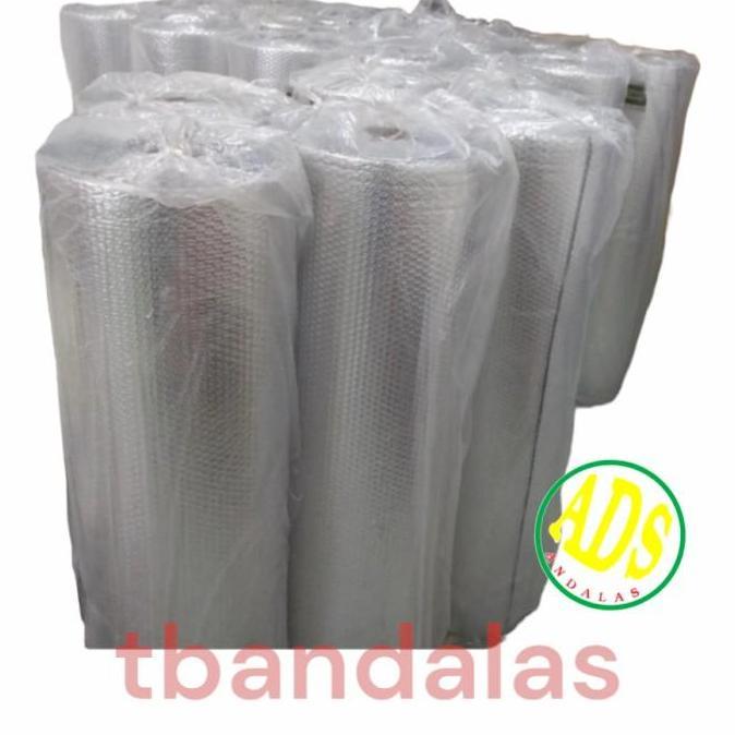 HARGA DISC - Alumunium foil bubble Peredam panas atap seng  genteng 1 roll 25 meter