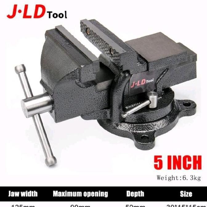 Promo Ragum Catok Ukuran 5Inch Jld Tools