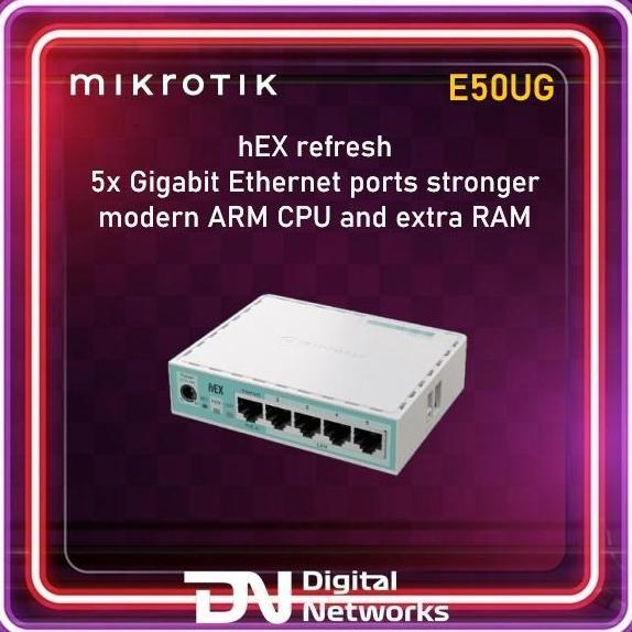 TERBARU - E50UG Refresh ups RB750Gr3 Mikrotik E50UG hEX refresh Mikrotik REFRESH upgrade RB750Gr3