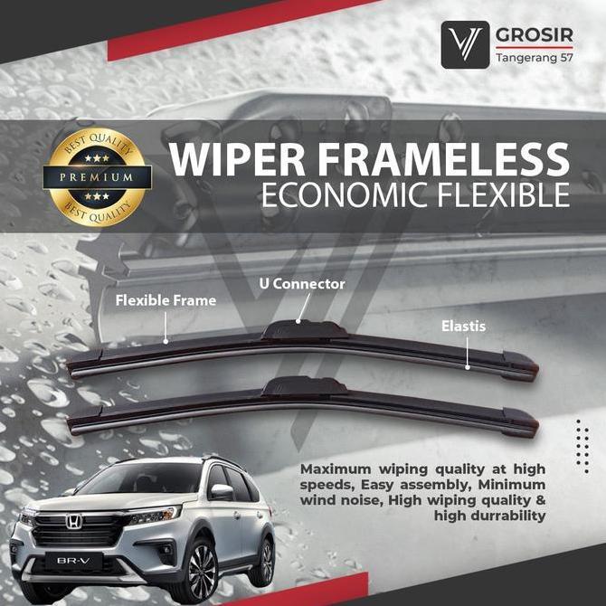 Wiper All New Brv 2022 Frameless 2 Pcs