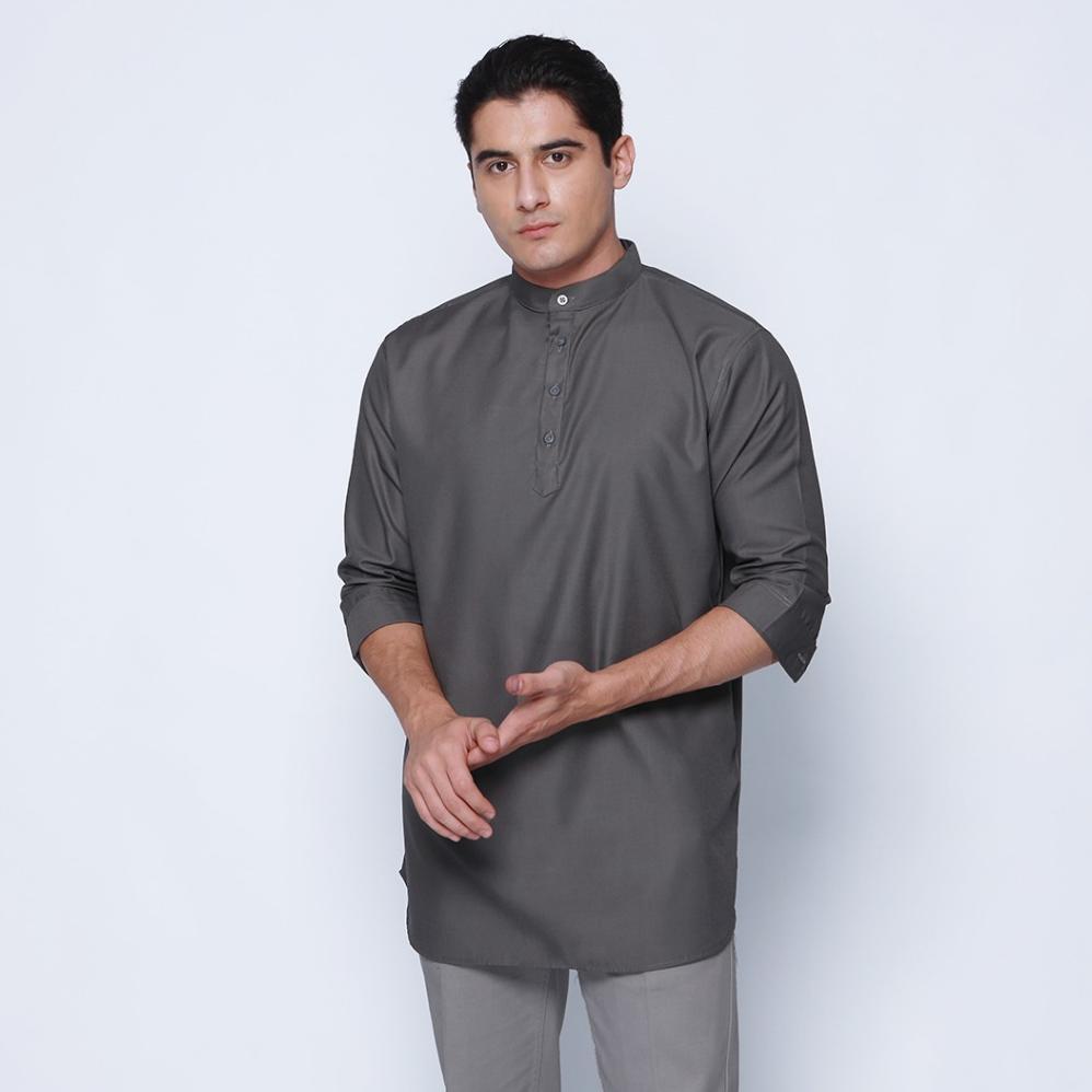 ORIGINAL Casella Baju Koko Kurta Lengan | Casella Kurta Hamzah Solid Basic