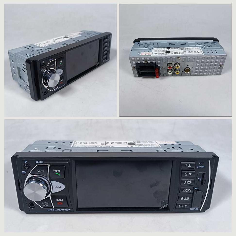 Tape Audio Mobil Bluetooth MP5 Player Layar Parkir Monitor 4.1 Inch 4022D Support Video 1080P