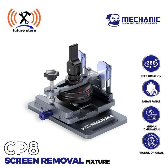 Murah Mechanic Cp8 Screen Removal Fixture Original - Separator Clamp Tools Pembuka Lcd & Back Glass 