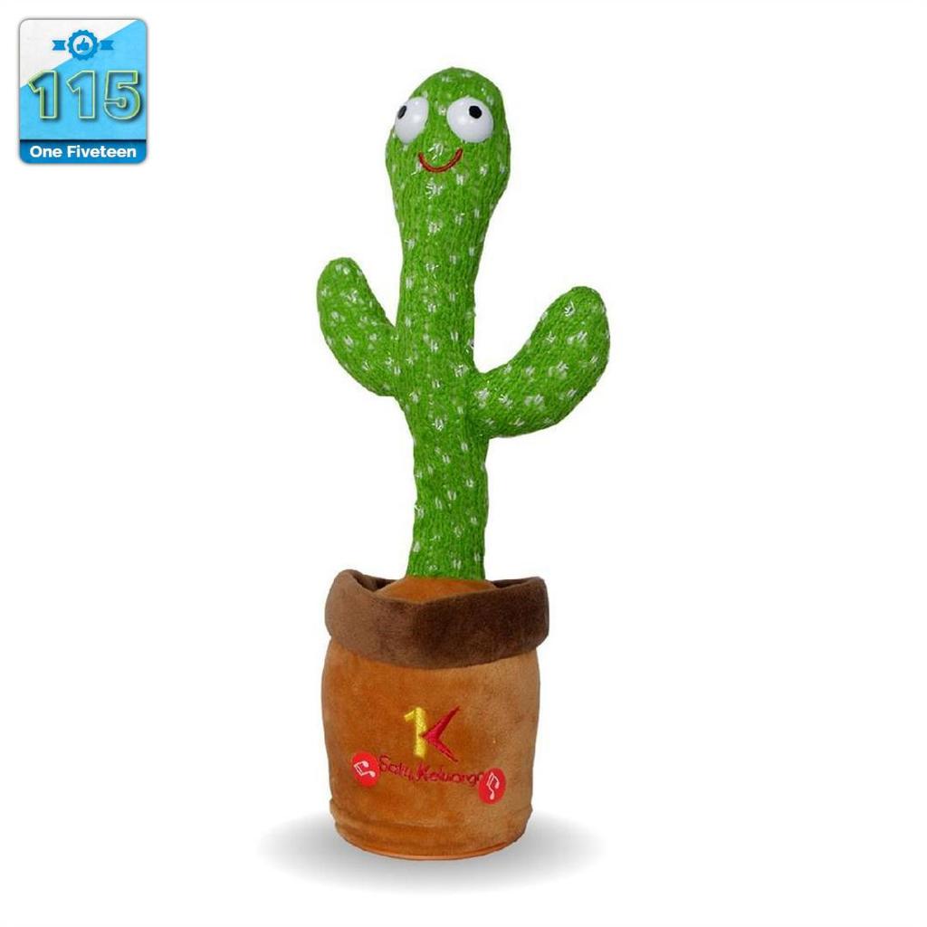 Mainan Kaktus Menari M179 Mainan Kaktus Bergoyang Dancing Cactus Boneka Kaktus Goyang Original 115