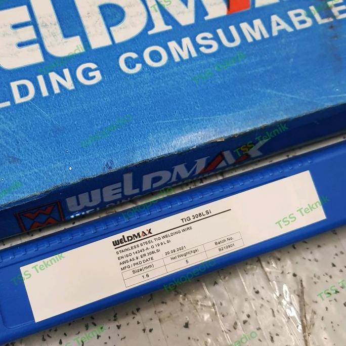 Promo Kawat Las Argon Stainless 308Lsi Weldmax/Tig Filler Stainless 308Lsi