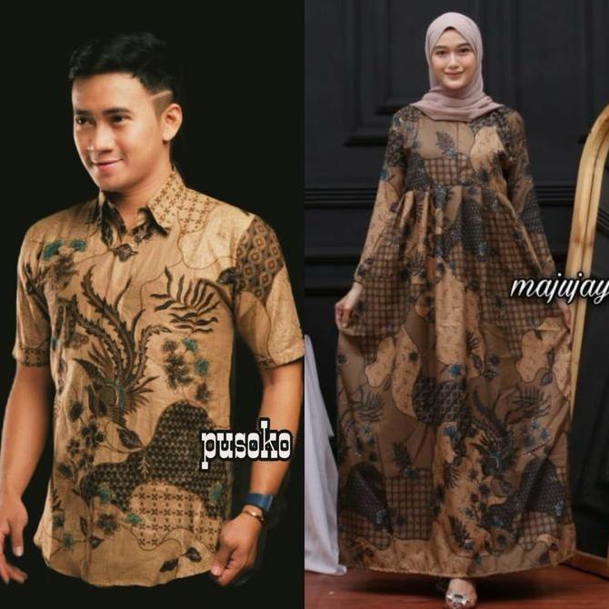 DISKON MCOPEL GAMIS BATIK SRIWEDARI MAXI BUMIL/BUSUI POLY TEXTIL SOGAN ALLSIZE & JUMBO Katun Syari A