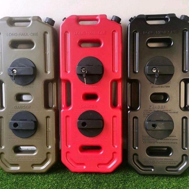 Jerigen Long Haul 20 Liter + Kunci Bracket Jerigen Longhaul Jerigen Offroad Car