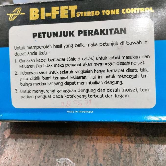 Sale Tone Control Bi Fet Stereo With Defeat And Loudness