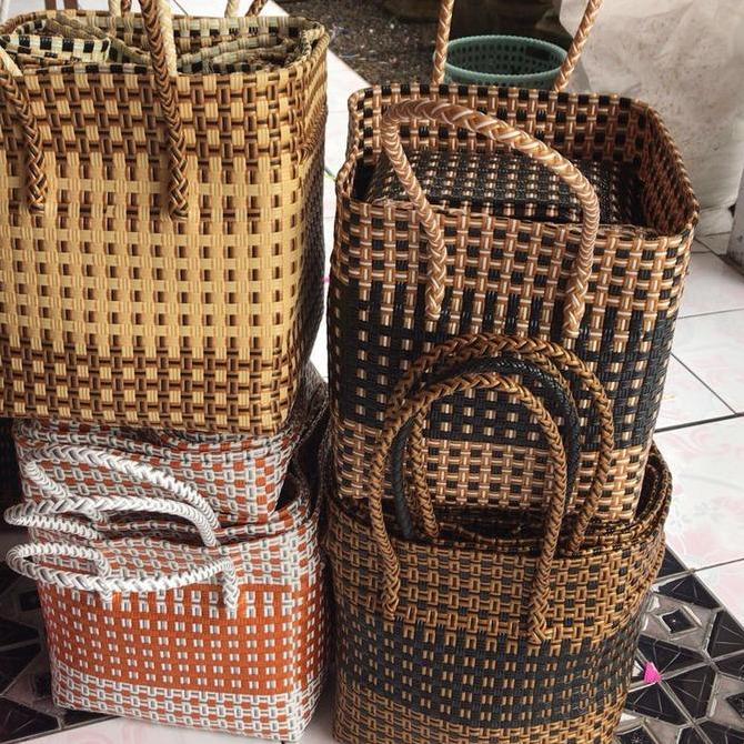 SALE Tas Anyaman Keben Pejati isi 2 keben SALE