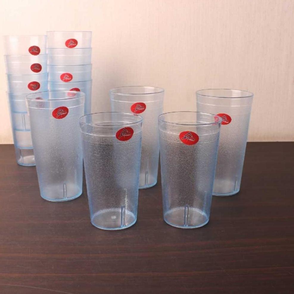 6 Pcs/12 Pcs Gelas Alexis  Ukuran 400 Ml/600 Ml,Gelas Mika Alexis