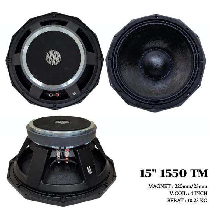 Murah Komponen Speaker 15 Inch Pd.1550 | Pd 1550 | Pd1550 Grade A Coil 4 Inch