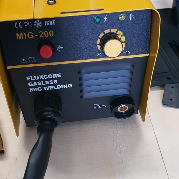 Grosir Mesin Las Mig 200 Gasless Welder Set, Welding Gasless Mig 200 Set